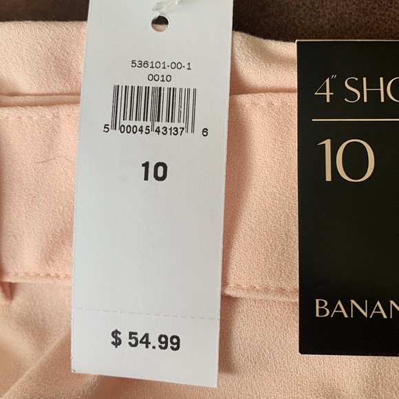 Banana Republic - Pink Paperbag Short - Size 10 - Picture 5 of 5